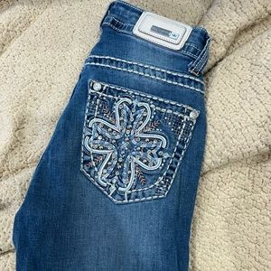 miss me boot cut jeans size 3